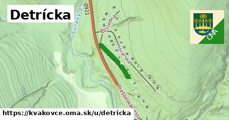 ilustrácia k Detrícka, Kvakovce - 146 m