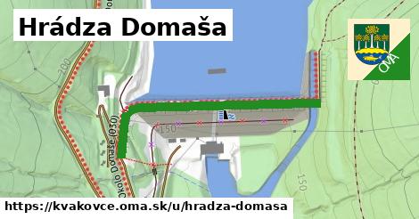 ilustrácia k Hrádza Domaša, Kvakovce - 422 m