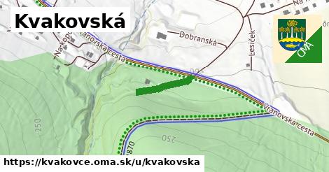 ilustrácia k Kvakovská, Kvakovce - 133 m