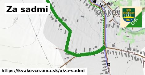 ilustrácia k Za sadmi, Kvakovce - 524 m