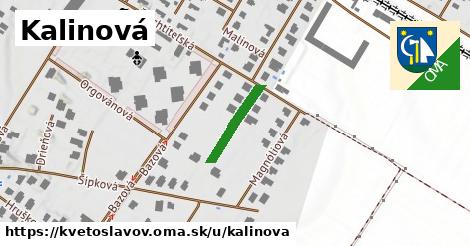 ilustrácia k Kalinová, Kvetoslavov - 147 m