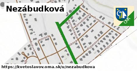 ilustrácia k Nezábudková, Kvetoslavov - 457 m
