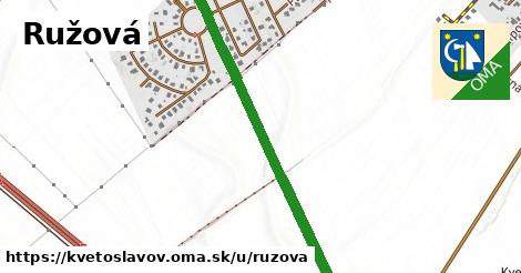 ilustrácia k Ružová, Kvetoslavov - 1,52 km