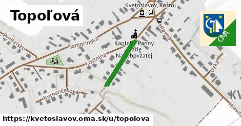 Topoľová, Kvetoslavov