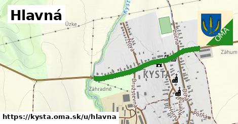 ilustrácia k Hlavná, Kysta - 0,83 km