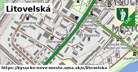 ilustrácia k Litovelská, Kysucké Nové Mesto - 488 m