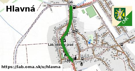 ilustrácia k Hlavná, Láb - 659 m