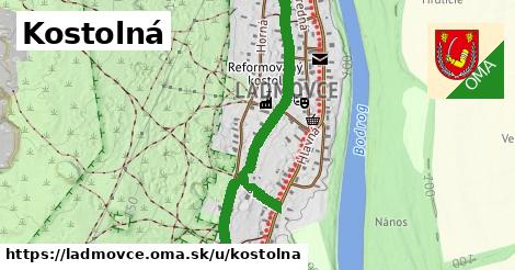 ilustrácia k Kostolná, Ladmovce - 1,34 km
