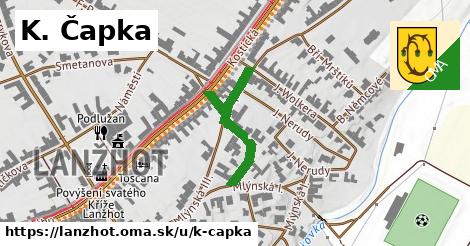 K. Čapka, Lanžhot