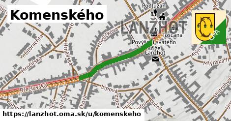 Komenského, Lanžhot