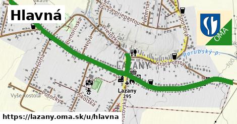 ilustrácia k Hlavná, Lazany - 1,70 km