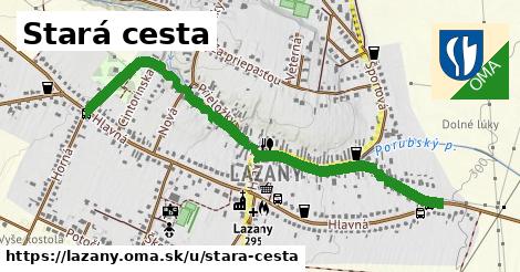 ilustrácia k Stará cesta, Lazany - 1,24 km