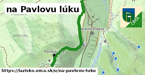 ilustrácia k na Pavlovu lúku, Lazisko - 459 m
