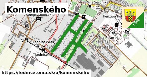 Komenského, Lednice