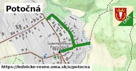 ilustrácia k Potočná, Lednické Rovne - 418 m