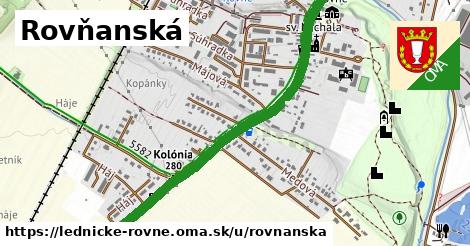 ilustrácia k Rovňanská, Lednické Rovne - 1,07 km