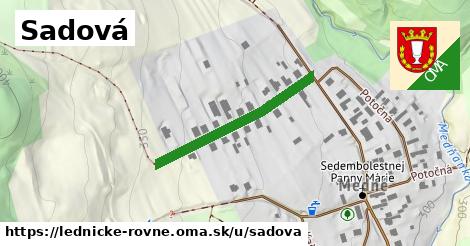 ilustrácia k Sadová, Lednické Rovne - 284 m