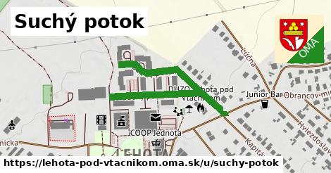 ilustrácia k Suchý potok, Lehota pod Vtáčnikom - 494 m
