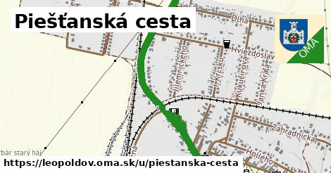ilustrácia k Piešťanská cesta, Leopoldov - 0,99 km