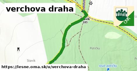 ilustrácia k verchova draha, Lesné - 384 m