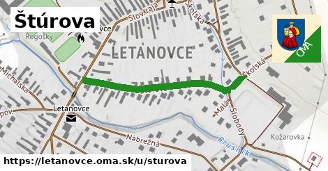 Štúrova, Letanovce