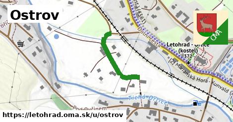 ilustrácia k Ostrov, Letohrad - 218 m