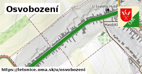 Osvobození, Letonice