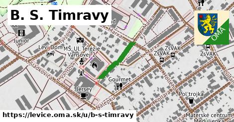 B. S. Timravy, Levice