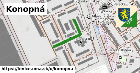 ilustrácia k Konopná, Levice - 253 m