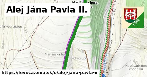 ilustrácia k Alej Jána Pavla II., Levoča - 1,28 km