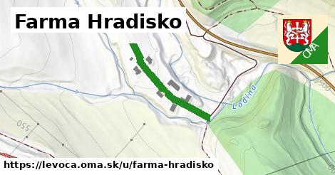ilustrácia k Farma Hradisko, Levoča - 244 m
