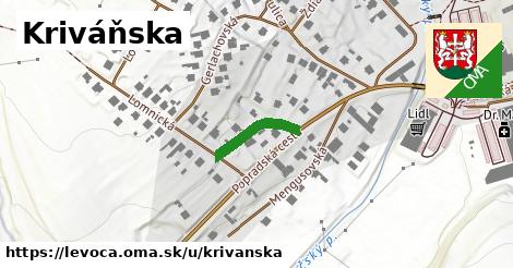 ilustrácia k Kriváňska, Levoča - 138 m