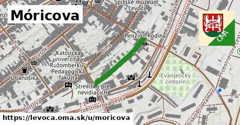 ilustrácia k Móricova, Levoča - 210 m