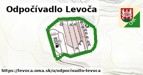 Odpočívadlo Levoča, Levoča