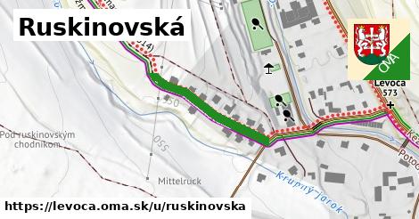 ilustrácia k Ruskinovská, Levoča - 240 m