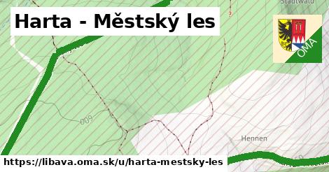 ilustrácia k Harta - Městský les, Libavá - 4,1 km