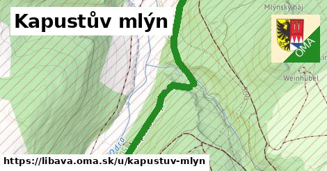 ilustrácia k Kapustův mlýn, Libavá - 1,44 km