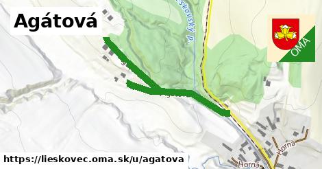 ilustrácia k Agátová, Lieskovec - 432 m