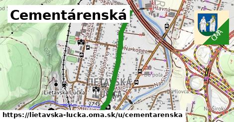 Cementárenská, Lietavská Lúčka