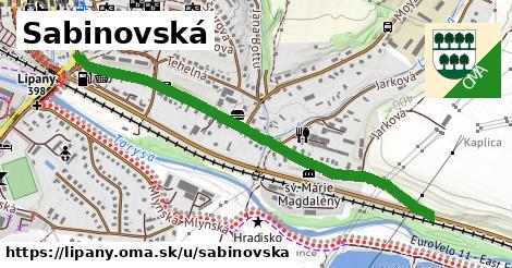 ilustrácia k Sabinovská, Lipany - 1,14 km