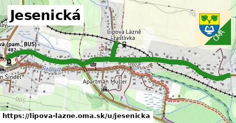 Jesenická, Lipová-lázně