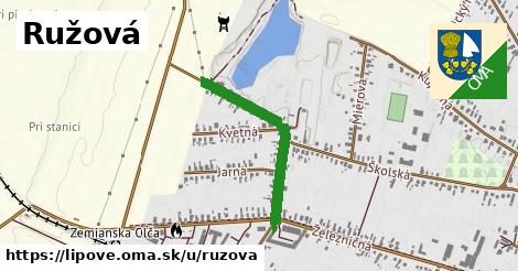 ilustrácia k Ružová, Lipové - 574 m