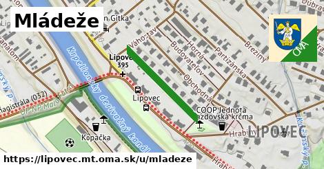 ilustrácia k Mládeže, Lipovec, okres MT - 226 m