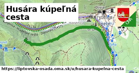 ilustrácia k Husára kúpeľná cesta, Liptovská Osada - 1,12 km