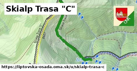 Skialp Trasa "C", Liptovská Osada