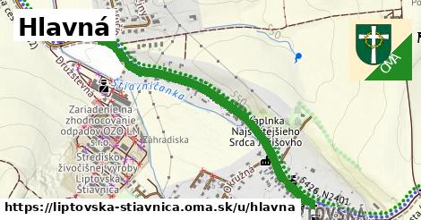 ilustrácia k Hlavná, Liptovská Štiavnica - 1,00 km