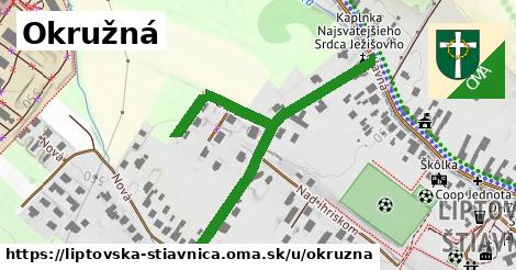 ilustrácia k Okružná, Liptovská Štiavnica - 582 m