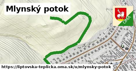 ilustrácia k Mlynský potok, Liptovská Teplička - 689 m
