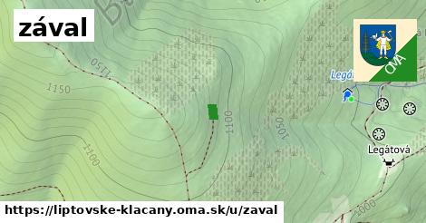 ilustrácia k zával, Liptovské Kľačany - 24 m