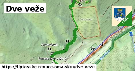 ilustrácia k Dve veže, Liptovské Revúce - 303 m